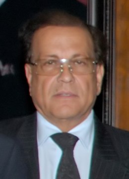 foto= Gouverneur Salman Taseer van Punjab kort voor hij in januari 2011 werd vermoord door zijn lijfwacht Malik Mumtaz Qadri
