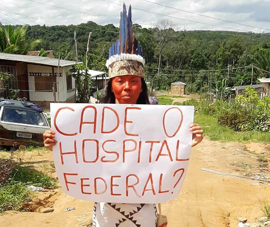 foto: Inheemse volkeren en traditionele gemeenschappen worden in Brazilië opgejaagd om het veevoer te kunnen produceren voor onze ‘grondloze’ varkens