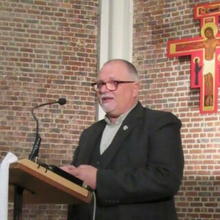 Pater Jens Petzold was in mei 2022 te gast in Brussel