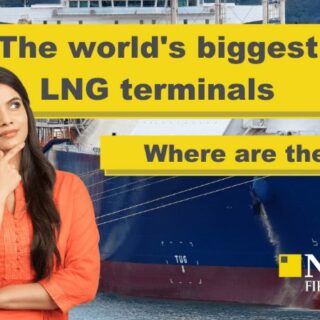 De gasindustrie probeert steeds vaker gas (hier een promotie voor de grootste LNG-terminals) voor te stellen als de ideale transitiebrandstof, zo ook op de COP27 in Egypte, met actieve steun van de Egyptische regering