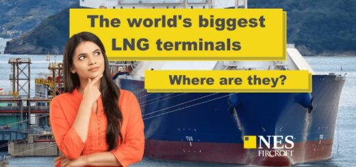 De gasindustrie probeert steeds vaker gas (hier een promotie voor de grootste LNG-terminals) voor te stellen als de ideale transitiebrandstof, zo ook op de COP27 in Egypte, met actieve steun van de Egyptische regering