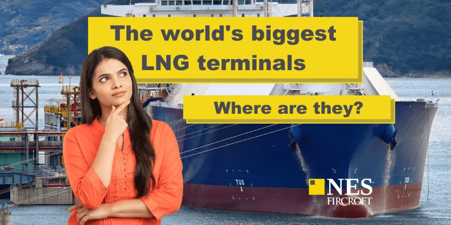 De gasindustrie probeert steeds vaker gas (hier een promotie voor de grootste LNG-terminals) voor te stellen als de ideale transitiebrandstof, zo ook op de COP27 in Egypte, met actieve steun van de Egyptische regering 