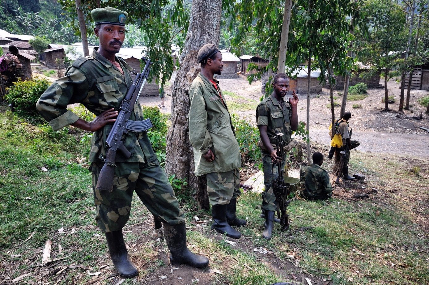 M23-rebellen in het oosten van Congo (foto: Wikipedia).